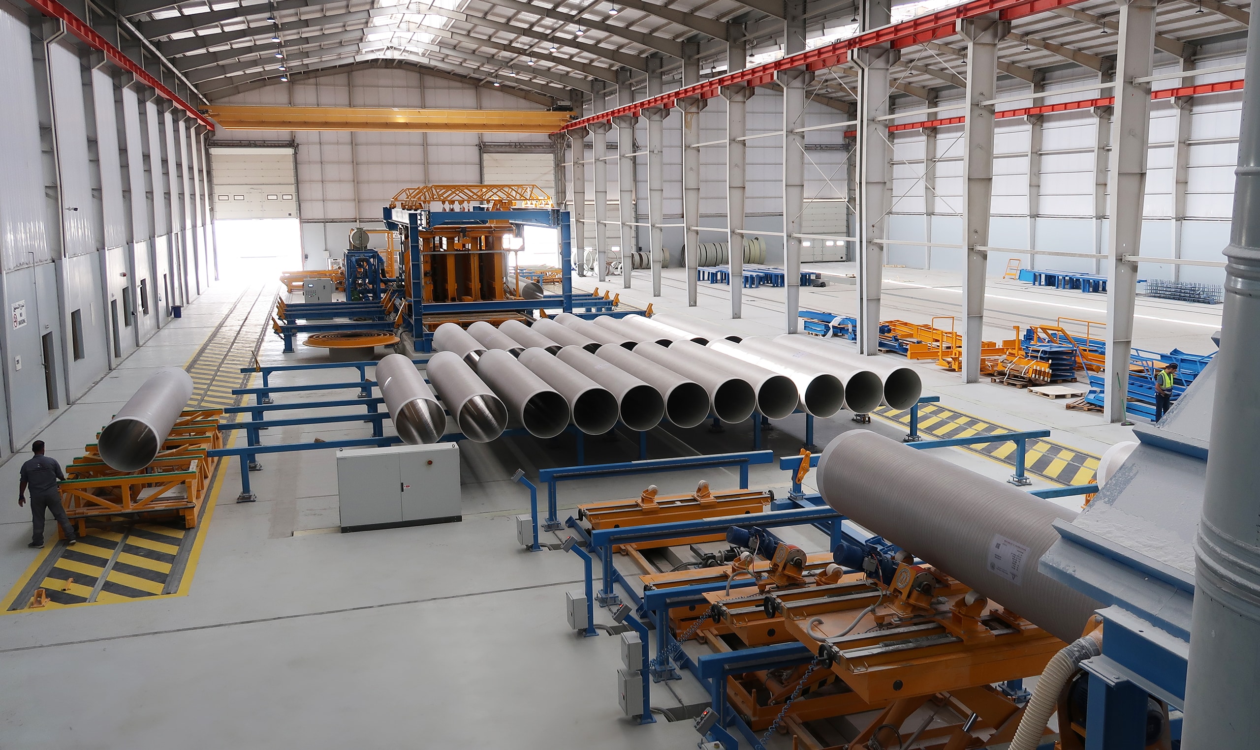 Topfibra_EFW_GRP_Factory_pipe_production